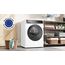 Bosch WRB247C40 Serie 8 Wärmepumpentrockner, 9 kg, selbstreinigender Kondensator, Air Max Dry, AutoDry, Reversierfunktion, Home Connect, Speed Perfect Plus, weiß/chrom