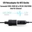 Netzgleichrichter Netzadapter Adapter 100V - 240V auf 12V/10A (120W) KFZ Zigarettenanzünder Steckdose Spannungswandler 12V Netzteil über das Stromnetz für Auto-Kühlbox, Luftpumpe, Autostaubsauger