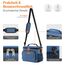 Lifewit Isolierte Kühltasche, Wiederverwendbare Lunchtasche, Tragbare Kühlbox auslaufsicher, Tragetasche mit verstellbarem Schulterriemen für Erwachsene für Arbeit/Picknick, Dunkelblau, 15L 24 Dosen