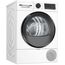 Bosch WQG243D41 Serie 6, Wärmepumpentrockner 9 kg, Extra Kurz Trockenprogramm, Halbe Beladung Option, Auto Dry, Easy Clean Filter, Sensitive-Drying-System, Trommelreversierung, Innenbeleuchtung, Weiß