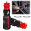 YSOOUA Zigarettenanzünder Stecker Auto 12V Stecker 2 Stk Sicherheits-Universalstecker Normstecker mit 8A 10A Sicherung 12V-24V für Auto LKW PKW Motorrad Kühlbox Navi Auto Handstaubsauger (2 Stk)