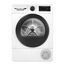 Bosch WQG243D41 Serie 6, Wärmepumpentrockner 9 kg, Extra Kurz Trockenprogramm, Halbe Beladung Option, Auto Dry, Easy Clean Filter, Sensitive-Drying-System, Trommelreversierung, Innenbeleuchtung, Weiß