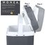 WONEA 24 Liter Thermoelektrische Kühlbox mit USB Anschluss für Powerbank, 12V 230V KÜHLEN und WÄRMEN, Leise Camping Kühlbox Auto LKW