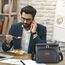 Lifewit Isolierte Kühltasche, Wiederverwendbare Lunchtasche, Tragbare Kühlbox auslaufsicher, Tragetasche mit verstellbarem Schulterriemen für Erwachsene für Arbeit/Picknick, Dunkelgrau, 9L 12 Dosen