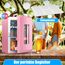 KESSER® 2in1 Mini Kühlschrank Kühlbox 15 Liter Kühl und Heizfunktion Tragbarer AC DC 220-240V/12V Steckdose und Zigarettenanzünder Warmhaltebox Mini-Thermobox Auto Büros Zimmer Camping Garten Rosa