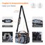 Lifewit Isolierte Kühltasche, Wiederverwendbare Lunchtasche, Tragbare Kühlbox auslaufsicher, Tragetasche mit verstellbarem Schulterriemen für Erwachsene für Arbeit/Picknick, Blume, 9L 12 Dosen