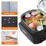 Lifewit Isolierte Kühltasche, Wiederverwendbare Lunchtasche, Tragbare Kühlbox auslaufsicher, Tragetasche mit verstellbarem Schulterriemen für Erwachsene für Arbeit/Picknick, Schwarz, 9L 12 Dosen