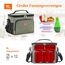 Lifewit Isolierte Kühltasche, Wiederverwendbare Lunchtasche, Tragbare Kühlbox auslaufsicher, Tragetasche mit verstellbarem Schulterriemen für Erwachsene für Arbeit/Picknick, Dunkelgrün, 9L 12 Dosen