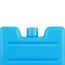VonBueren 6 x Mini Kühlakkus für Kühltasche und Kühlbox 7,5 x 7,1 x 1,7 cm klein | 75 g je Kühlakku