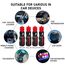 YSOOUA Zigarettenanzünder Stecker Auto 12V Stecker 4 Stk Sicherheits-Universalstecker Normstecker mit 8A 10A Sicherung 12V-24V für Auto LKW PKW Motorrad Kühlbox Navi Auto Handstaubsauger (4 Stk)