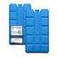 VonBueren 2-24 Kühlakkus für Kühltasche 12h Lange Kühlung | ca. 200 g je Kühlakku | ca. 8,1 x 15,2 x 2,2 cm | auch für Kühlbox (2)