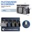 HELDENWERK® Kühltasche groß faltbar – 12h Kühlleistung – Thermotasche auslaufsicher & wasserdicht – Kühlbox, Picknicktasche, Lunchtasche, Isoliertasche mit 6 Fächern & verstärktem Boden