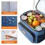 Lifewit Isolierte Kühltasche, Wiederverwendbare Lunchtasche, Tragbare Kühlbox auslaufsicher, Tragetasche mit verstellbarem Schulterriemen für Erwachsene für Arbeit/Picknick, Dunkelblau, 9L 12 Dosen