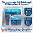 TERRMO Ice PRO™ Premium Groß Kühlakku für Kühltasche, Kühlbox, Kühlrucksack | Lange Kühldauer bis zu 48-72h | Wiederverwendbar, Hochleistungsfähig | Kühlelemente XL | 830ml/900g, 25x25cm (4er Pack)