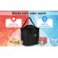 Glanxy Kühltasche Klappbare 16L, Kühlbox Tragbare Eistasche Faltbar, Thermotasche, Picknicktasche, Lunchtasche, Warmhaltetasche, Tiefkühltasche Isoliertasche Thermo Isolier Tasche für Büro Arbeit