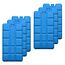 VonBueren 2-24 Kühlakkus für Kühltasche 12h Lange Kühlung | ca. 200 g je Kühlakku | ca. 8,1 x 15,2 x 2,2 cm | auch für Kühlbox (6)