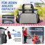 HELDENWERK® Kühltasche groß faltbar – 12h Kühlleistung – Thermotasche auslaufsicher & wasserdicht – Kühlbox, Picknicktasche, Lunchtasche, Isoliertasche mit 6 Fächern & verstärktem Boden