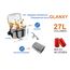 Kühltasche groß 27L | GLANXY Picknicktasche Gross Faltbar, Eistasche, Lunchtasche | Thermotasche | Kühlbox | Warmhaltetasche | Camping/BBQ/Büro/Picknick/Arbeit | Wasserdicht & Auslaufsicher