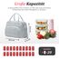 AOTM Kühltasche Klein für Frauen Männer, 12L Große Lunchtasche Isoliert Verstellbare Schultergurte, Faltbar Mini kühltasche kühlbox klein für Herren Damen, Isoliertasche für Arbeit Picknick Unterwegs