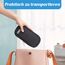 YOUSHARES Insulin Kühltasche mit 2 Kühlakku - TSA Diabetiker Tasche für Diabetikerzubehör, Epipen, Spritzen, Insulin und andere Medikamente Zubehör, Medikamententasche Pen Kühlbox auf Reisen (Schwarz)