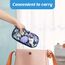 YOUSHARES Insulin Kühltasche mit 2 Kühlakku - Diabetiker Tasche für Diabetikerutensilien Halten Sie die Vorräte Sicher und Kalt, Diabetes Zubehör Pen Kühlbox auf Reisen (Hortensie)