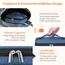Lifewit Kühltasche Klein Isolierte für Männer Frauen, Faltbar Lunchbox Lunchtasche Isoliertasche Tragbare Kühlbox für Herren Damen für Picknicks Arbeit, Dunkelblau 4L