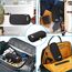YOUSHARES Insulin Kühltasche mit 2 Kühlakku - TSA Diabetiker Tasche für Diabetikerzubehör, Epipen, Spritzen, Insulin und andere Medikamente Zubehör, Medikamententasche Pen Kühlbox auf Reisen (Schwarz)