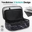 ALLCAMP Insulin Kühltasche Kühlbox für Tragbarer Organizer Diabetiker Medikamente mit 4 Eisbeuteln, Isolierfutter und Stiftaufbewahrung Schwarz und Weiß