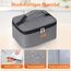 Lifewit Kühltasche Klein Isolierte für Männer Frauen, Faltbar Lunchbox Lunchtasche Isoliertasche Tragbare Kühlbox für Herren Damen für Picknicks Arbeit, Grau 6L