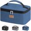 Lifewit Kühltasche Klein Isolierte für Männer Frauen, Faltbar Lunchbox Lunchtasche Isoliertasche Tragbare Kühlbox für Herren Damen für Picknicks Arbeit, Dunkelblau 6L