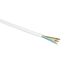 REV Zuleitung, Stromkabel mit Stecker, Ersatzkabel, 3m, 3680W, Weiss