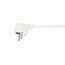 REV Verlängerung, Stromkabel mit Stecker, Ersatzkabel, 5m, 3680W, IP20, Weiss (Packung mit 2)