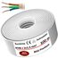 MAS Premium Feuchtraumkabel Stromkabel 5-200m Mantelleitung NYM-J 3x1, 5 2,5 4 6 10 oder 5x1,5 2,5 4 6 10 16 Elektrokabel für feste Verlegung (NYM-J 3x1, 5 mm², 100m)