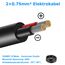 10 Meter 18AWG 2x0,75mm² Elektrischer Draht, 2 Adrig Kabel 5V/12V/24V Stromkabel Verzinntes Kupferkabel，Flexibel und Weich Niedrige Impedanz Hohe Temperaturbeständigkeit Verlängerungskabel