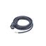 as - Schwabe Gummi-Anschlussleitung, 4,5 m H07RN-F 3G1,5 Verbindungskabel, Schutzkontaktstecker mit Leitung, Strom-Kabel mit Aderendhülsen, 230V, 16A, IP44, Schwarz, 60379