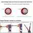 10 Meter 18AWG 2x0,75mm² Elektrischer Draht, 2 Adrig Kabel 5V/12V/24V Stromkabel Verzinntes Kupferkabel，Flexibel und Weich Niedrige Impedanz Hohe Temperaturbeständigkeit Verlängerungskabel