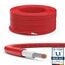 RedStar24 Premium Solarkabel 6mm² Rot - 100m - TÜV SÜD geprüft - UV-beständig, flexibel, Photovoltaik Kabel, PV Kabel, Solar Anschlusskabel für Solarpanel, Wechselrichter & Laderegler - langlebig