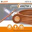 5 Meter Lapp 4520035 H07V-K 10 mm² braun I Verdrahtungsleitung I Aderleitung flexibel I PVC-Einzelader I Litze 10mm2 I Verdrahtung