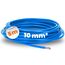 5 Meter Lapp 4520025 H07V-K 10 mm² blau I Verdrahtungsleitung I Aderleitung flexibel I PVC-Einzelader I Litze 10mm2 I Verdrahtung