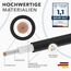 RedStar24 Premium Solarkabel 6mm² Schwarz - 50m - TÜV SÜD geprüft - UV-beständig, flexibel, Photovoltaik Kabel, PV Kabel, Solar Anschlusskabel für Solarpanel, Wechselrichter & Laderegler - langlebig