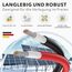 RedStar24 Premium Solarkabel 4mm² Schwarz - 50m - TÜV SÜD geprüft - UV-beständig, flexibel, Photovoltaik Kabel, PV Kabel, Solar Anschlusskabel für Solarpanel, Wechselrichter & Laderegler - langlebig