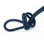 Textilkabel für Lampe, Textilummanteltes Rundkabel, dreiadrig 3x0,75mm², Marine-Blau, Navy - Meterware