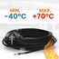 10 Meter Lapp 4520015 H07V-K 10 mm² schwarz I Verdrahtungsleitung I Aderleitung flexibel I PVC-Einzelader I Litze 10mm2 I Verdrahtung