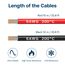 MMOBIEL 6 AWG Silikon Elektronik Kabel - 6 Gauge (13,3mm²) Verzinnte Kupferkabel - 2 Separate Kabel Rot & Schwarz Jede 10m / 32.8ft für Kühlschränke, Klimaanlagen, Autobatterien, Schweißbatterien