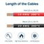 MMOBIEL 20 AWG Silikon Elektronik Kabel - 20 Gauge (0,52mm²) Verzinnte Kupferkabel - 2 Separate Kabel Rot & Schwarz Jede 2,5 m / 8.2 ft für Elektrische Reparatur, Sensoren, Drohnen, Lautsprecherkabel