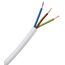 Kopp 151625006 Schlauchleitung H03 VV-F, 3 x 0.75 mm², 25 m, weiß