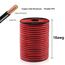 VIABRICO 0.75mm² 18 AWG Elektrischer Draht Hook-up Kabel Insgesamt 120 Meter [60 Meter schwarz und 60 Meter rot], Kupferummanteltes Aluminium-Kupferkabel, 12 V/24 V Gleichstromkabel