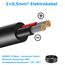 10 Meter 20AWG 2x0,5mm² Elektrischer Draht, 2 Adrig Kabel 5V/12V/24V Stromkabel Verzinntes Kupferkabel，Flexibel und Weich Niedrige Impedanz Hohe Temperaturbeständigkeit Verlängerungskabel