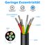 10 Meter 16AWG 6x1,5mm² Elektrischer Kabel, 6 Adriges Kabel 5V/12V/24V/300V Stromkabel Verzinntes Kupferkabel, Flexibel und Weich Niedrige Impedanz Hohe Temperaturbeständigkeit Verlängerungskabel
