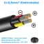 10 Meter 20AWG 3x0,5mm² Elektrischer Draht, 3 Adrig Kabel Erdkabel 5V/12V/24V Stromkabel Verzinntes Kupferkabel，Flexibel und Weich Niedrige Impedanz Hohe Temperaturbeständigkeit Verlängerungskabel